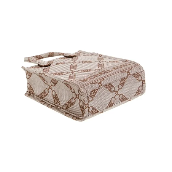 NWOT Michael Kors Gigi  Small Empire Logo Jacquard Crossbody Bag - Picture 5 of 7